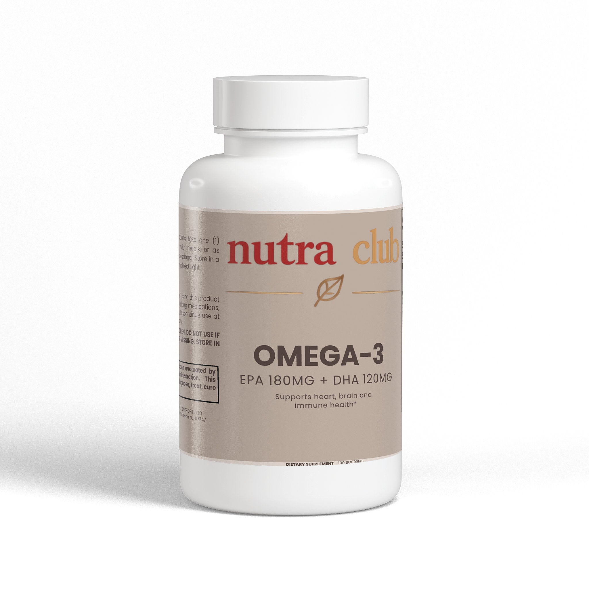 Omega-3 EPA 180mg + DHA 120mg
