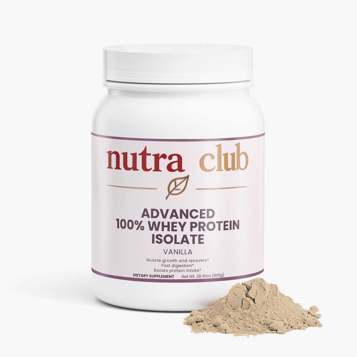 Advanced 100% Whey Protein Isolate (Vanilla)
