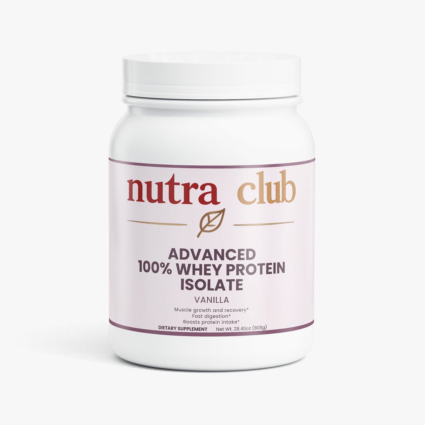 Advanced 100% Whey Protein Isolate (Vanilla)